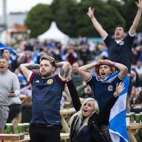 The latest coronavirus figures reveal the highest case numbers ever reached in Scotland as an expert has suggested that men meeting up to watch Euro 2020 is behind the rise (Photo: Euan Cherry).