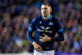Scotland fly-half Finn Russell is said to be in 'advanced talks' with Premiership side Bath. (Photo by Ross Parker / SNS Group)