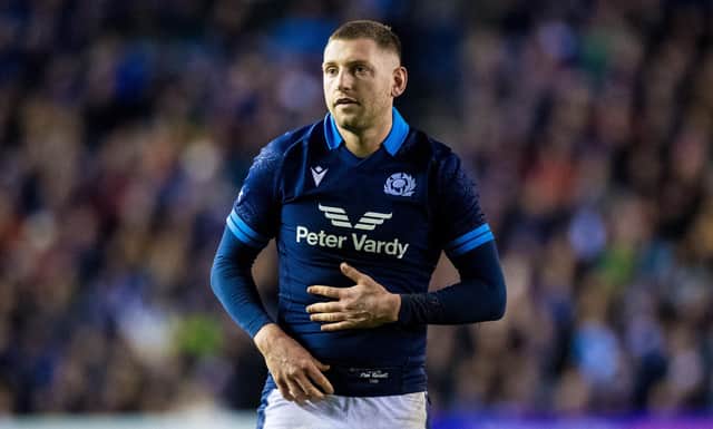 Scotland fly-half Finn Russell is said to be in 'advanced talks' with Premiership side Bath. (Photo by Ross Parker / SNS Group)