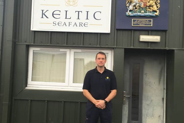 Alasdair Hughson from Keltic Seafare