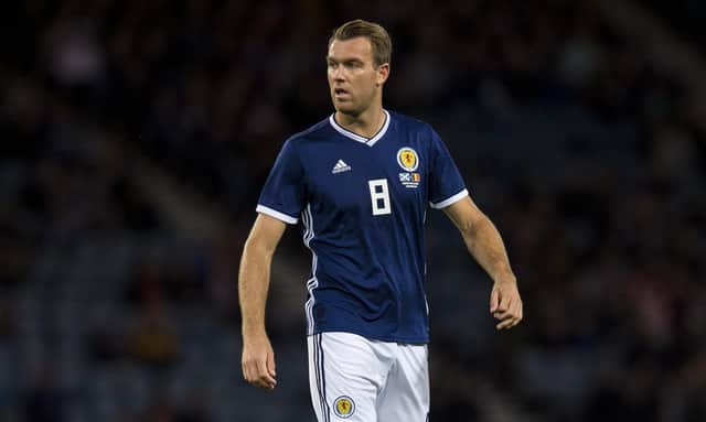 Midfielder Kevin McDonald has won five caps for Scotland.
