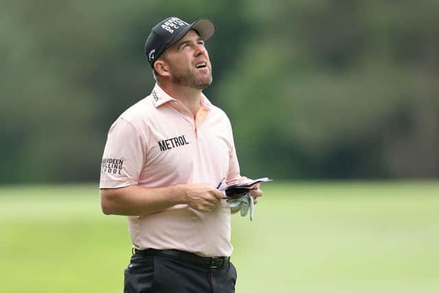 Richie Ramsay during the second round of the Dubai Duty Free Irish Open at Mount Juliet Golf Club in Thomastown. Picture: Warren Little/Getty Images.