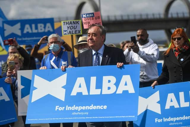 Ms Sturgeon added that Alba’s drive to create a supermajority of pro-independence MSPs was more likely to “push” away Scots who are open-minded about Scotland’s future.