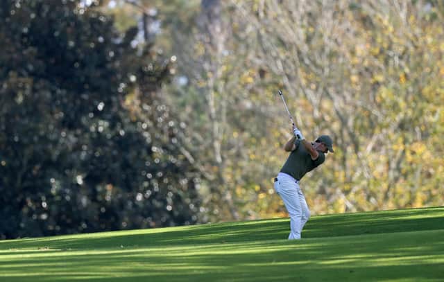 Augusta National had an autumnal look for this year's Masters and Rory McIlroy is looking forward to the Georgia venue being back to its more traditional look and how it plays in April. Picture: Rob Carr/Getty Images