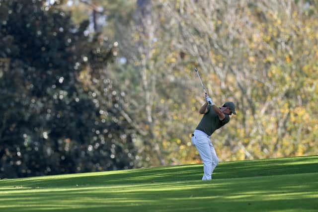 Augusta National had an autumnal look for this year's Masters and Rory McIlroy is looking forward to the Georgia venue being back to its more traditional look and how it plays in April. Picture: Rob Carr/Getty Images