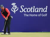 Hideki Matsuyama made his debut in the Scottish Open at Gullane in 2018. Picture: Andrew Redington/Getty Images.