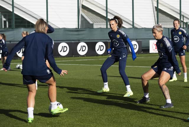Caroline Weir and Scotland are potentially one game away from the World Cup.