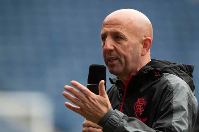 Rangers assistant manager Gary McAllister says the Scottish champions are boosted by going into Sunday's game against Ross County with a full squad. (Photo by Craig Foy / SNS Group)