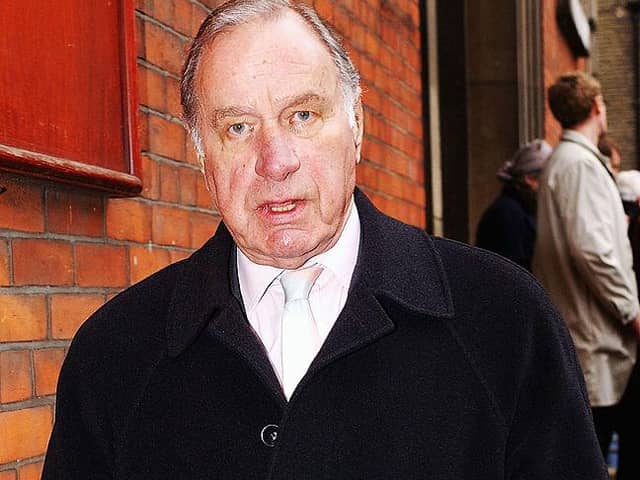 Geoffrey Palmer pictured in 2004
