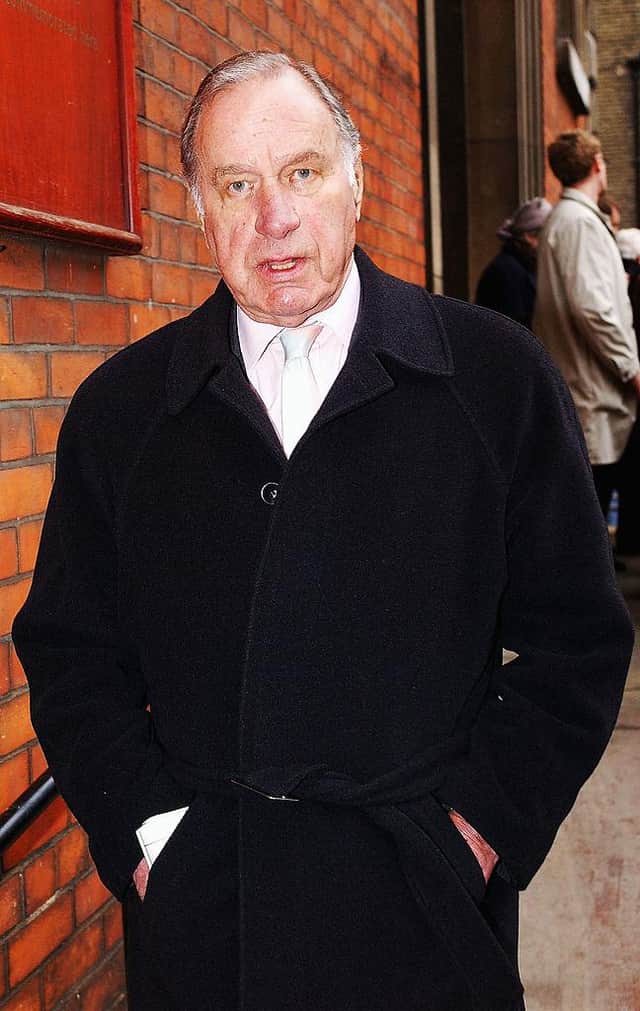 Geoffrey Palmer pictured in 2004
