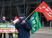 The RMT has staged four Britain-wide strikes so far this summer in a separate dispute with Network Rail. Picture: Robert Perry/PA Wire