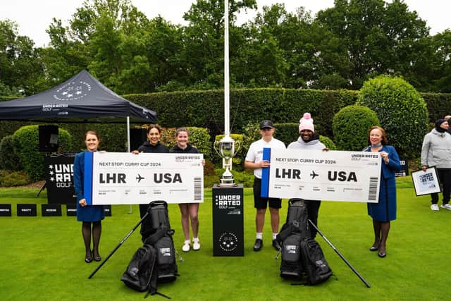 2024 Underrated Golf European Tour winners with tour ambassadors