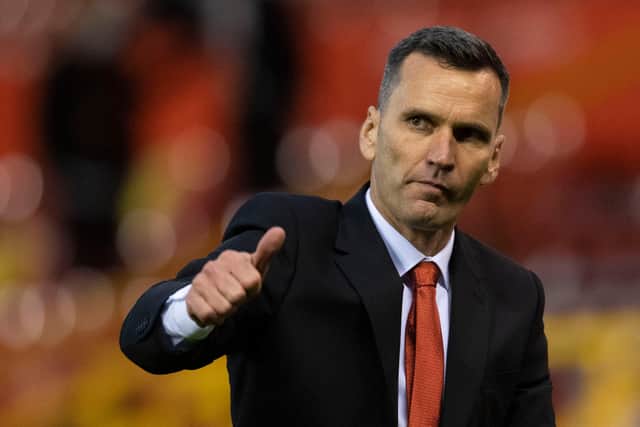 Aberdeen manager Stephen Glass. Picture: SNS
