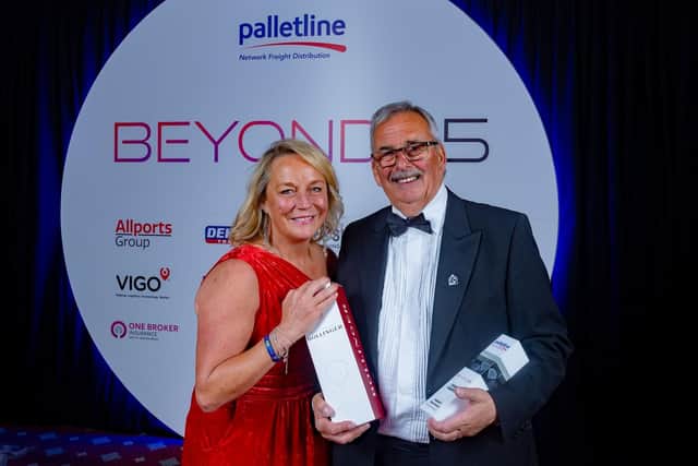 Bob Garmory Director of The Purvis Group with Cherrie Bija of The Multibank