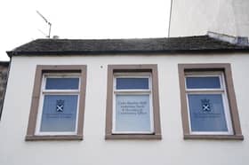 The Constituency Office of Colin Beattie MSP in Dalkeith. The Scottish National Party (SNP) treasurer has been arrested in connection with a police investigation into the party's finances.
