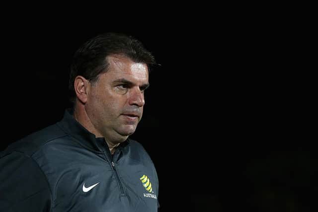 Ange Postecoglou hopes to bring an entertaining brand of football to Celtic. (Photo by Cameron Spencer/Getty Images)