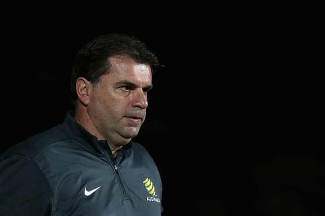 Ange Postecoglou hopes to bring an entertaining brand of football to Celtic.  (Photo by Cameron Spencer/Getty Images)