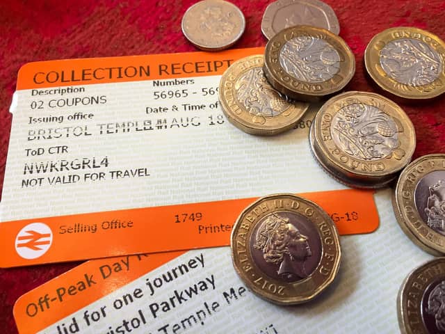 Rail passengers will be hit by above inflation fare rises for the first time in eight years, the Department for Transport (DfT) has announced.