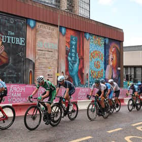 The men's road race, pictured in Glasgow, was one of many success stories from the UCI Cycling World Championships.