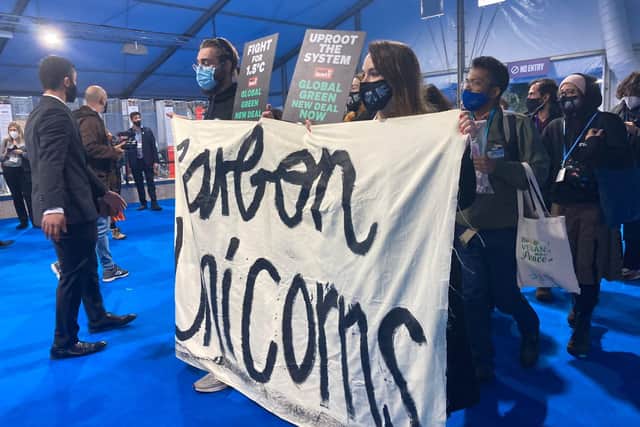 A demo inside the Blue Zone