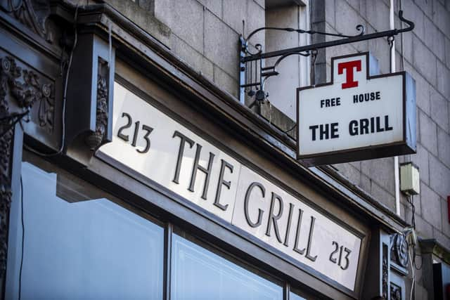 The Grill bar has been a fixture of Union Street in Aberdeen since 1870. Picture: Lisa Ferguson