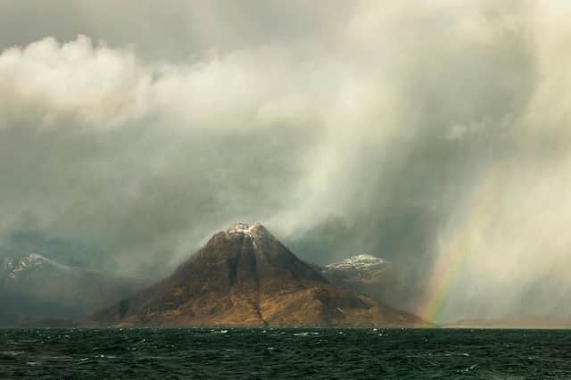 "Storm Ciara at Elgol" by Tony Higginson, winner of the seascape category