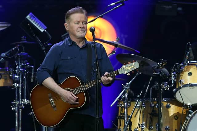 Don Henley of The Eagles, who will perform in Edinburgh on Wednesday night. (Photo by Simone Joyner/Getty Images)