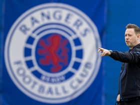Rangers manager Michael Beale was in Rome last week.