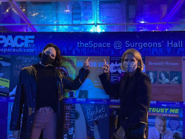 Phoebe Waller-Bridge visited the Space venue at the Royal College of Surgeons with a friend during last year's reboot of the Fringe.