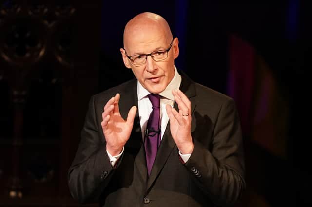 John Swinney. Picture: Jane Barlow/PA Wire