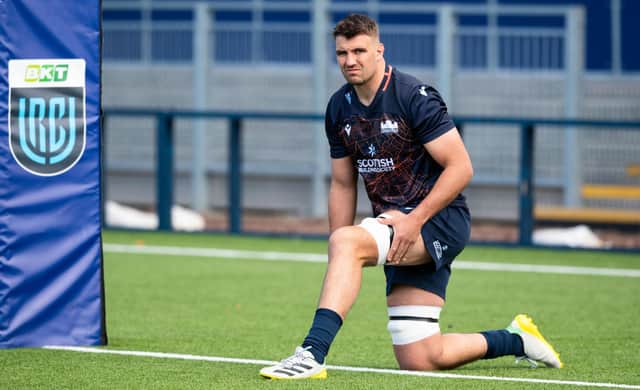 Sam Skinner has signed a new two-year contract with Edinburgh Rugby. (Photo by Ross Parker / SNS Group)