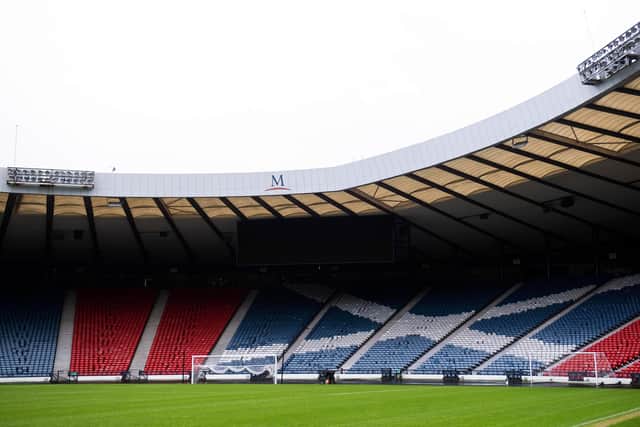 A general view of Hampden Park