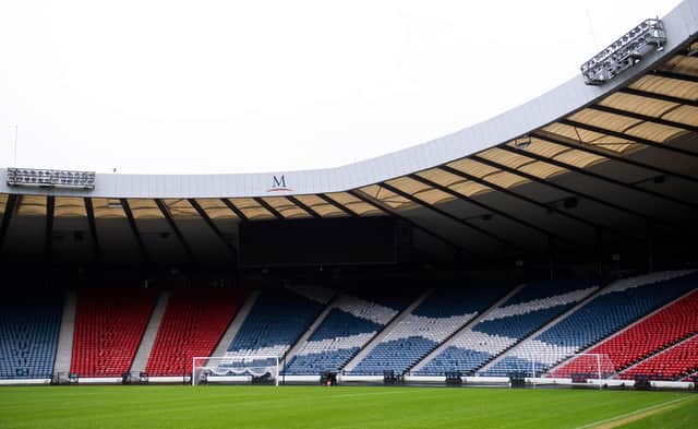 A general view of Hampden Park