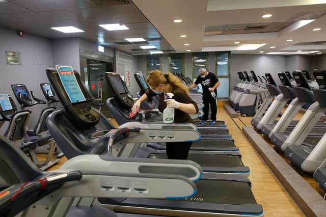 As places in Scotland enter level 3 of Covid-19 restrictions, many people are wondering what the rules are for gyms (Shutterstock)