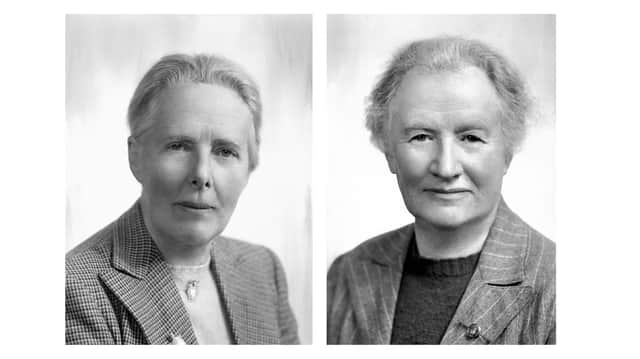 Dr Evelyn Baxter and Miss Leonora Rintoul. Two women whose childhood wonder of the natural world led them to become pioneering ornithologists. PIC: Scottish Ornithologists Club.