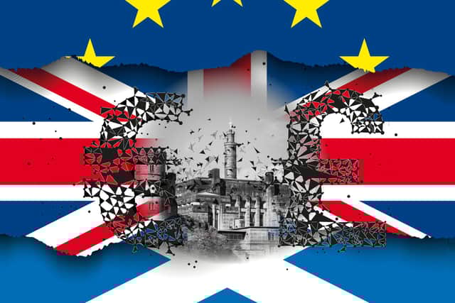 One of the main arguments against independence is what currency Scotland would use (Graphic: Mark Hall/JPI Media)