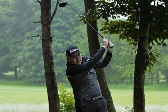 Craog Gordon, pictured playing in the 2016 PGA Four ball at Musselburgh when he was attached to Edinburgh Golf Centre, is making his Dispatch Trophy debut this weekend for Kingsknowe club Hailes. Picture: Mark Runnacles/Getty Images.