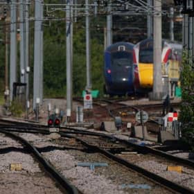High temperatures have brought severe disruption to rail services.