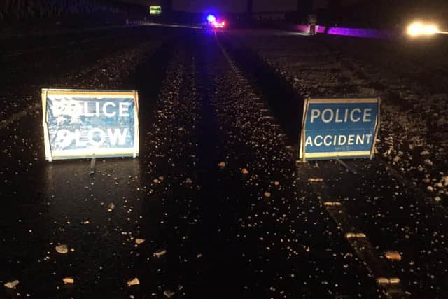 Police said driver error was a factor in many fatal crashes. Picture: Police Scotland
