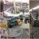 In a branch in the Lothians, one staff member, who wishes to remain anonymous, said he and his team had to use materials from the shop to tape together after their “DIY kit” never arrived.