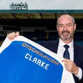 Kilmarnock unveil Steve Clarke as their new manager on October 16, 2017.