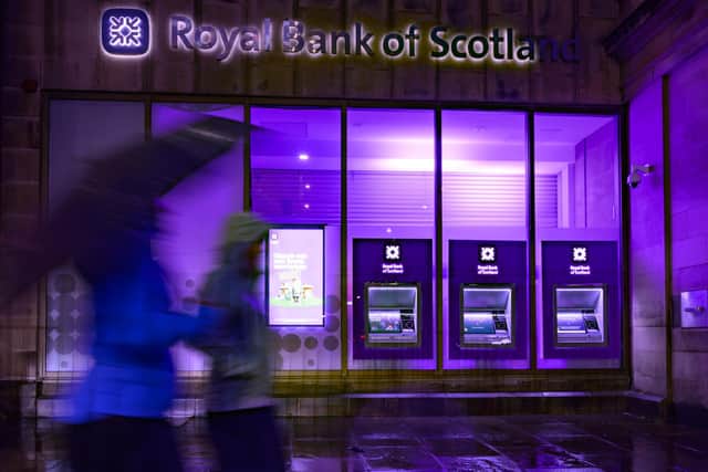 The Royal Bank of Scotland branch has been located on Princes Street since the 19th century. Picture by Ian Georgeson Photography