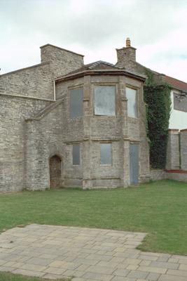 Condition - Fair
The 15th Century stair turret, which is attached to a 20th Century building, is in the middle of a housing estate. It is grade II listed and there have been some improvements to the turret over the years but it is privately owned so restoration work is more difficult.