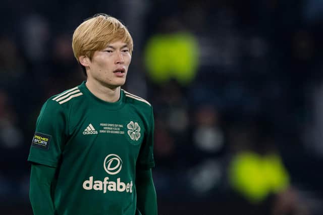 Kyogo Furuhashi may miss Celtic's clash with Rangers.