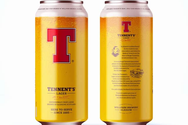 Tennent's is Scotland's biggest lager brand.