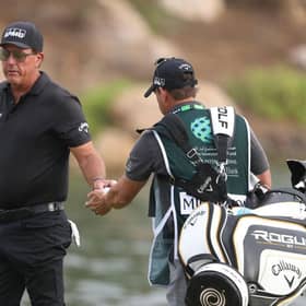Phil Mickelson pictured during the recent PIF Saudi International at Royal Greens Golf & Country Club in KIng Abdullah Economic City. Picture: Oisin Keniry/Getty Images.