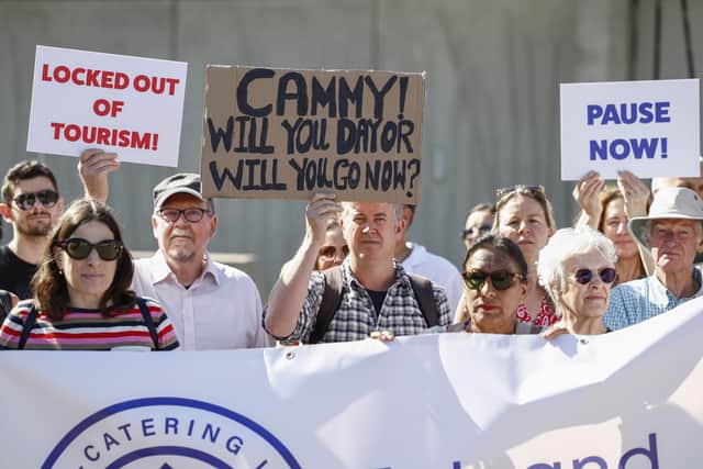 Operators campaign against introduction of short-term let licensing in Edinburgh. Picture: Jeff J Mitchell/Getty Images