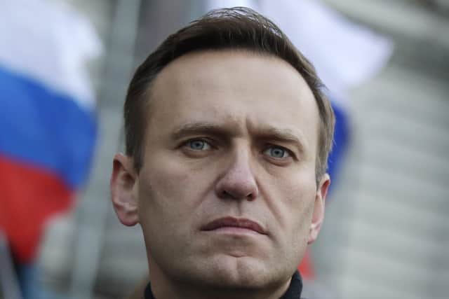 Russian opposition activist Alexei Navalny. Picture: AP Photo/Pavel Golovkin