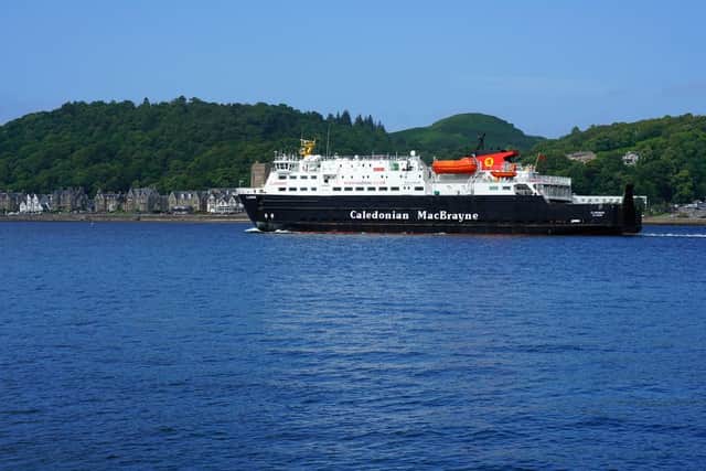CalMac has seen a huge reduction in passengers over Easter.