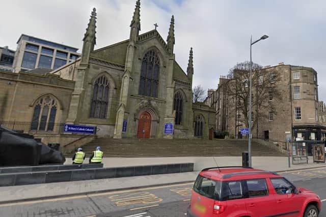 St Mary's Catholic Cathedral in York Place, Edinburgh. Pic: google